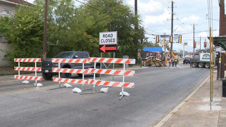 San Antonio water main project brings months of closures to East Hildebrand — KENS 5 (San Antonio), Corpus Christi Community news